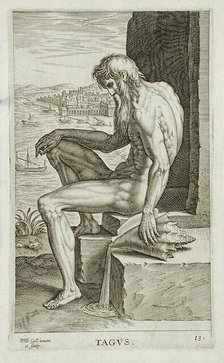 Tagus, 1586. Creator: Philip Galle.