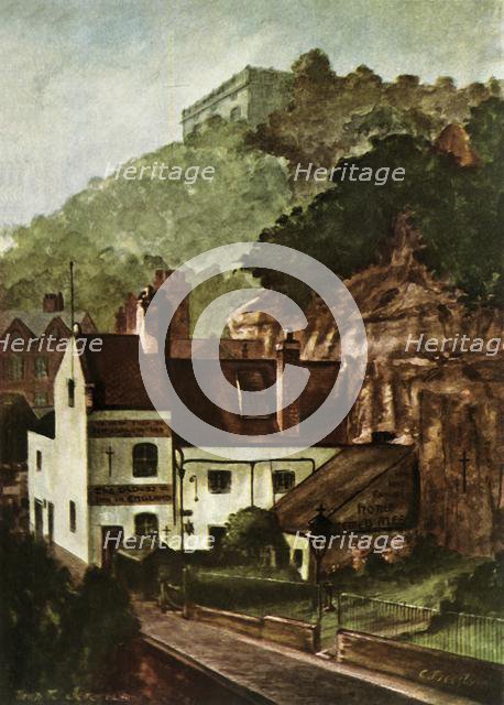 'The Trip to Jerusalem, Nottingham', 1943.  Creator: C. Freestone.