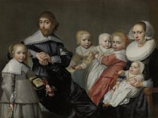 Doctor Cornelis van der Heijde and Ariaentgen Ariens de Buijser with their Children, 1639. Creator: Jan Daemen Cool.