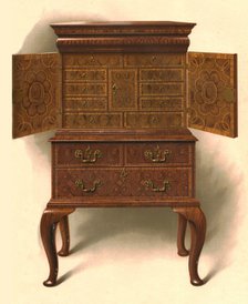 Walnut cabinet, 1906. Artist: Shirley Slocombe.