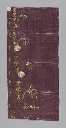 Skirt Panel?, France, Directoire period, 1795/99. Creator: Unknown.