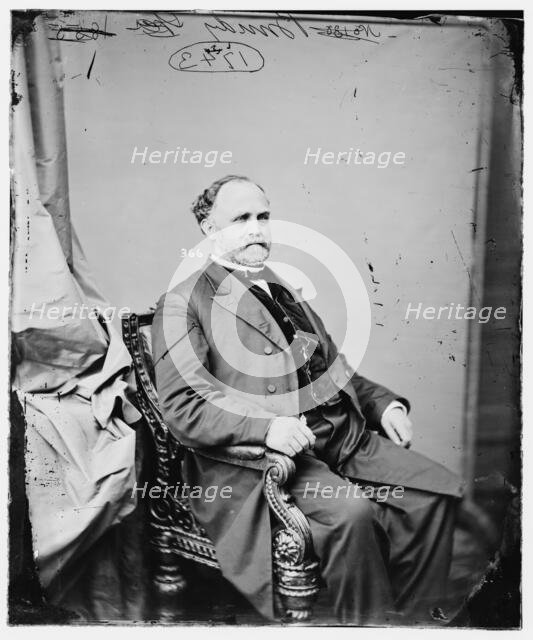 Solomon Bundy of New York, between 1860 and 1875. Creator: Unknown.
