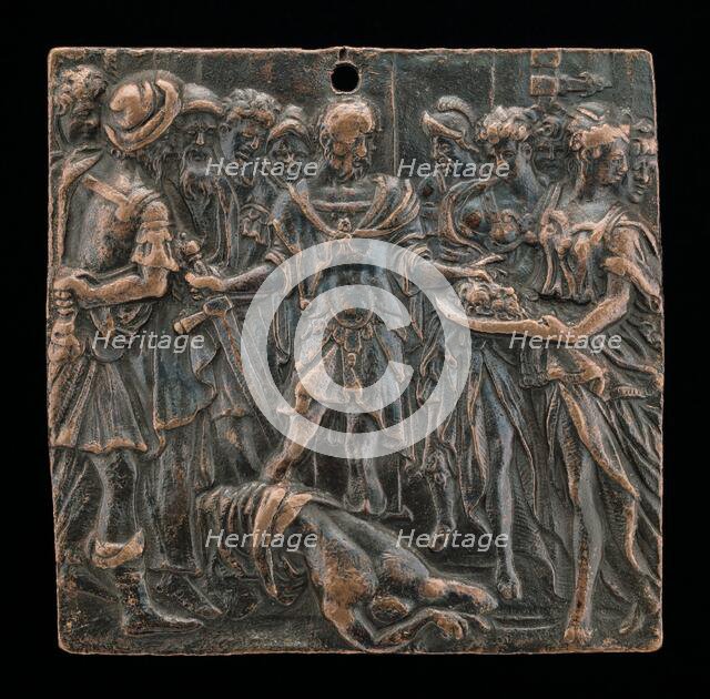 Decollation of the Baptist, c. 1585. Creator: Unknown.