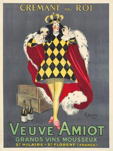 Veuve Amiot Cremant, 1922. Creator: Cappiello, Leonetto (1875-1942).