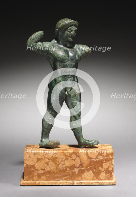 Statuette of an Athlete, 510-500 BC. Creator: Unknown.