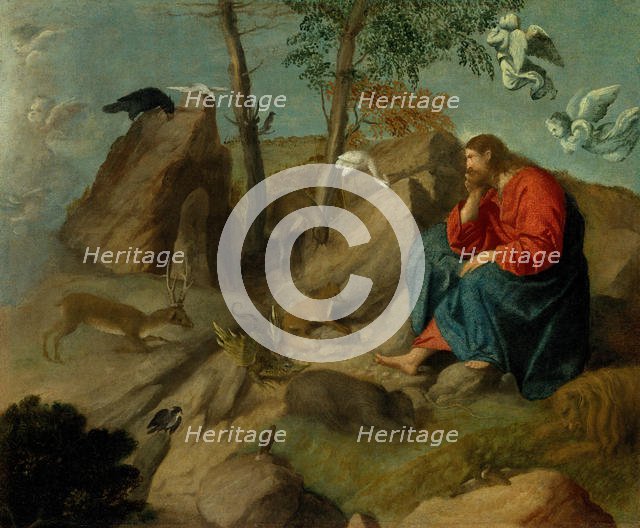 Christ in the Wilderness, ca. 1515-20. Creator: Moretto da Brescia.