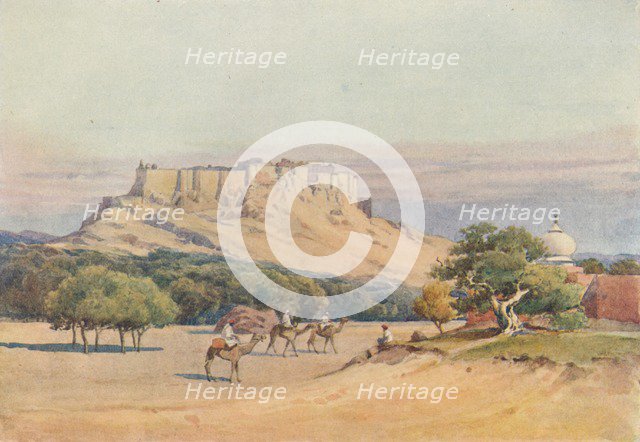 'Jodhpur - General view of the Fort', c1880 (1905). Creator: Alexander Henry Hallam Murray.