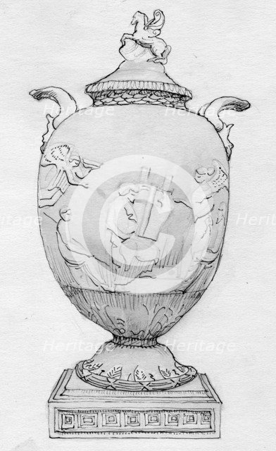 'Wedgewood vase, 1786', (1950). Pegasus Vase Creator: Shirley Markham.