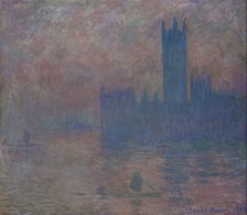 Parliament. London. Artist: Monet, Claude (1840-1926)