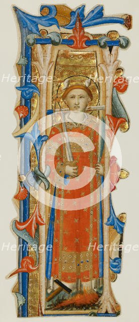 Historiated Initial from an Antiphonal, third quarter of 14th century. Creator: Lippo Vanni.