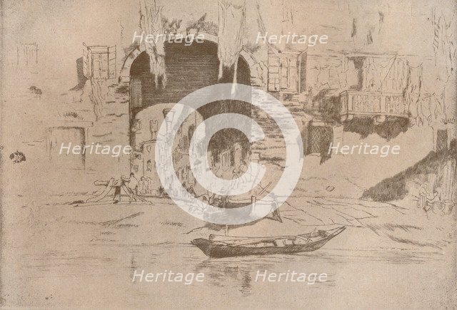 'San Biagio', c1879, (1904). Artist: James Abbott McNeill Whistler.