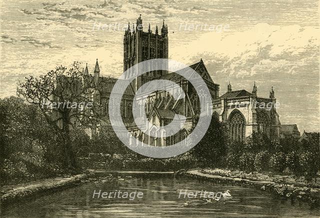 'The Cathedral, from the Swan Pool', 1898. Creator: Unknown.