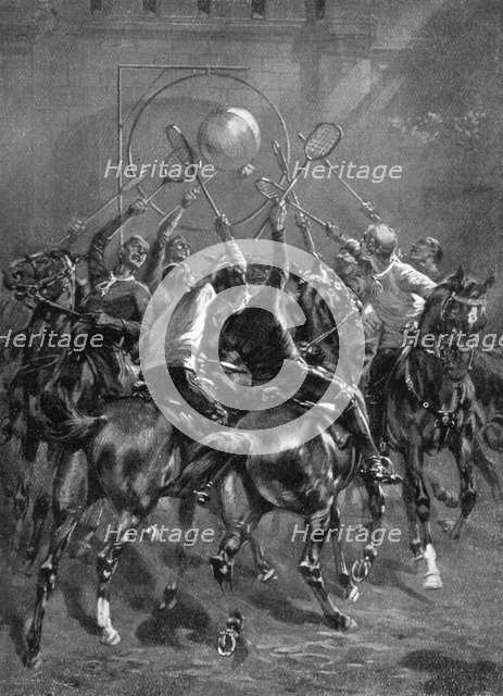 Aviation push-ball, c1914. Artist: Unknown