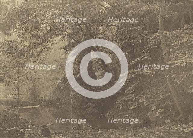 Pike Pool, 1880s, printed 1888. Creator: George Bankart.