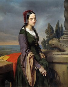 Pia de' Tolomei, 1846. Creator: Sala, Eliseo (1813-1879).