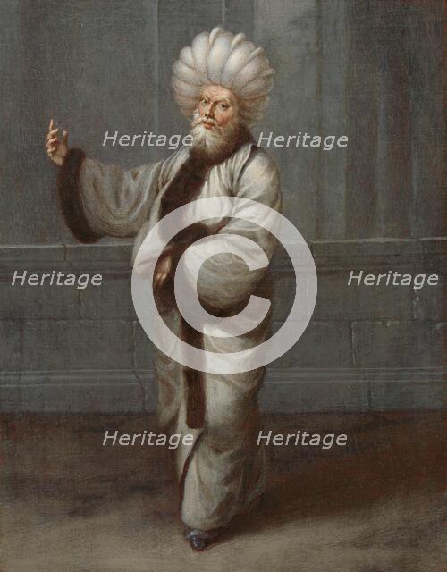 The Kazasker, Judge, c.1727-c.1730. Creator: Jean Baptiste Vanmour.