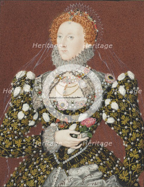 Portrait of Elizabeth I of England. Artist: Anonymous  