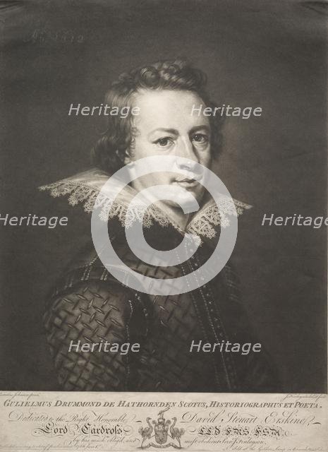 William Drummond of Hawthorndon. Creator: John Finlayson (British, 1730-1776).