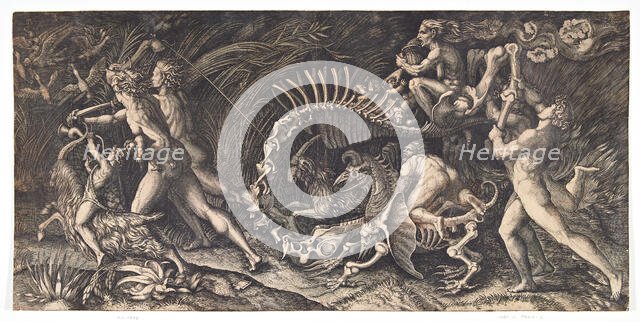 Lo Stregozzo, First Half of 16th cen.. Creator: Raimondi, Marcantonio (c. 1480-c. 1534).