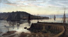 Low Tide, Appleton Ferry, 1890s. Creator: Charles Parsons Knight.