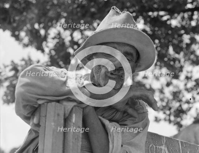This man was born a slave in Greene County, Georgia, 1937. Creator: Dorothea Lange.