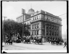 Court house, Montreal, between 1890 and 1901. Creator: Unknown.