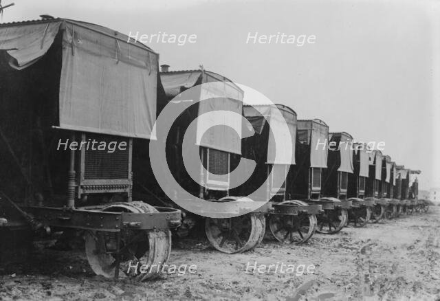 Marine trucks, between c1915 and c1920. Creator: Bain News Service.