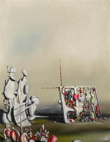 There, Motion Has Not Yet Ceased, 1945. Creator: Yves Tanguy.