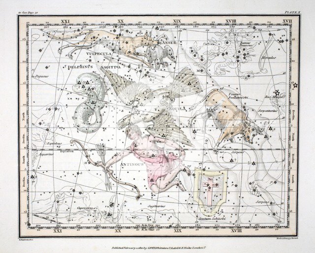 The Constellations (Plate X), 1822.