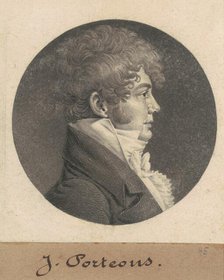 John Porteous, 1809. Creator: Charles Balthazar Julien Févret de Saint-Mémin.