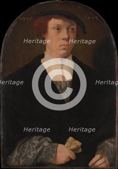 Portrait of a Man, 1533. Creator: Bartholomaeus Bruyn the Elder.