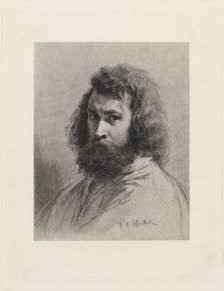 Self-portrait, c1846. Creator: Millet, Jean-François (1814-1875).
