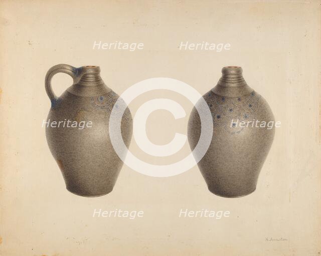 Jug, c. 1937. Creator: Nicholas Amantea.