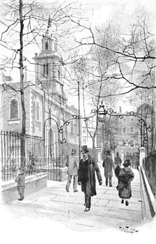 'Alderman's Walk, Bishopsgate Street', 1891. Artist: William Luker.