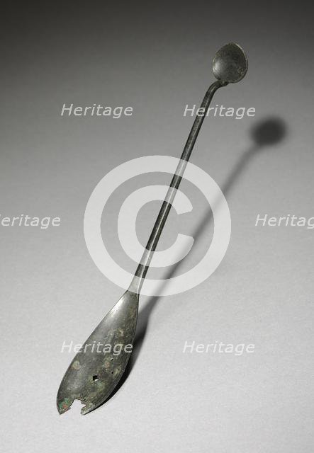 Spoon with Dual Heads, 918-1392. Creator: Unknown.