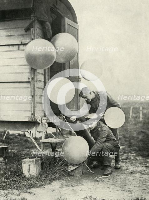 'Wind and Weather Reports for the British Army', (1919).  Creator: Unknown.