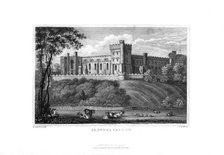Arundel Castle, West Sussex, 1829.Artist: J Rogers