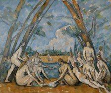 Les Grandes Baigneuses, 1906. Creator: Cézanne, Paul (1839-1906).