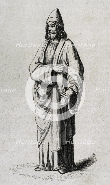 Faqih from Toledo, Al Andalus, Spain, 1852. Creator: Unknown.