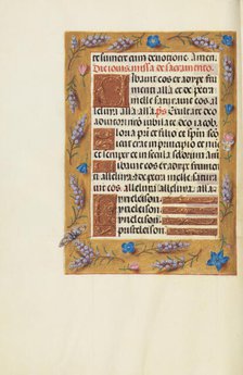 Decorated Text Page; Spinola Hours, about 1510-1520. Creator: Unknown.