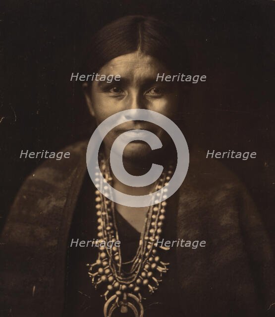 A Navaho woman, c1904. Creator: Edward Sheriff Curtis.