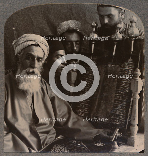 'The Samaritan High Priest as Pedagogue', c1900. Artist: Unknown.