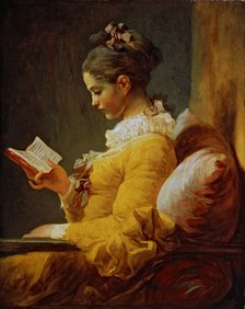  'Girl reading', by Jean Honoré Fragonard.