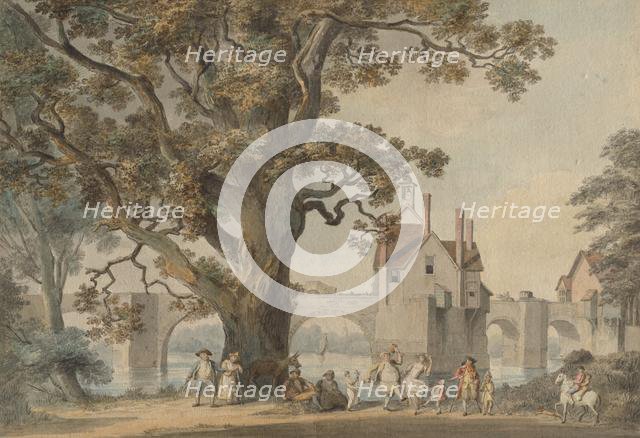 Bridgenorth, Shropshire, c. 1790. Creator: Anonymous.