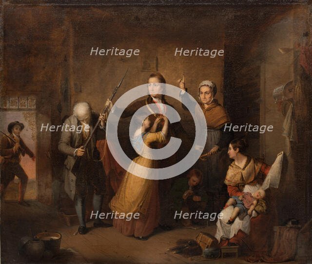 Spirit of '76, (1845). Creator: Tompkins H Matteson.