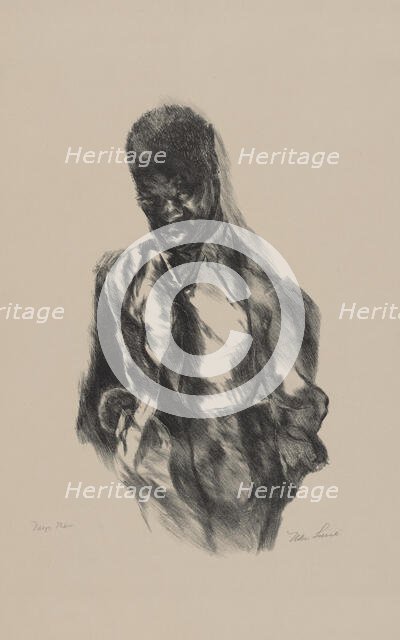 Negro Man, ca.1935 - 1943. Creator: Nan Lurie.