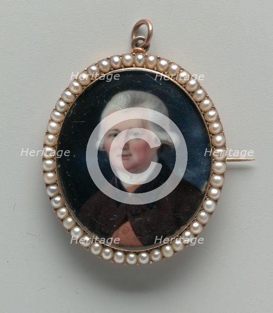 Portrait of a Gentleman, ca. 1795. Creator: William Russell Birch.