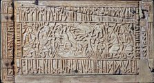 The Franks Casket, Anglo-Saxon, first half of the 8th century. Artist: Unknown