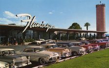 Flamingo Hotel and Casino, Las Vegas, Nevada, USA, 1956. Artist: Unknown