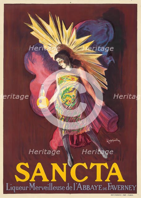 Sancta, 1925. Creator: Cappiello, Leonetto (1875-1942).